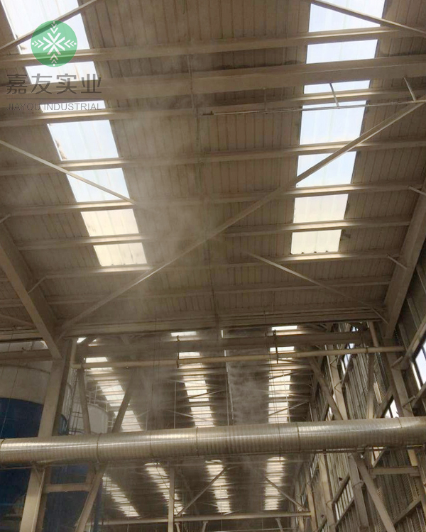 中嘉碎石厂喷雾降尘系统2 中嘉碎石厂喷雾降尘系统2