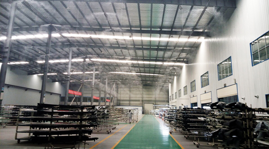 星辉湖北襄阳光瑞汽车零部件有限公司车间除尘案例