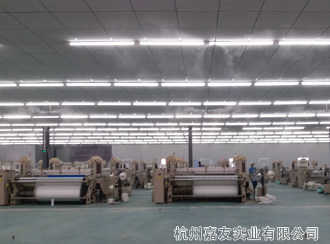 黄岗纺织厂加湿案例图1 黄岗纺织厂加湿案例图1