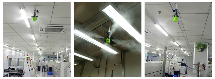 星辉注册电子车间加湿案例2 星辉注册电子车间加湿案例2