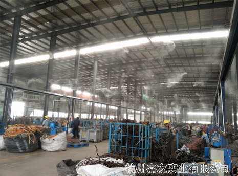 高压喷雾降温降尘设备案例1 高压喷雾降温降尘设备案例1