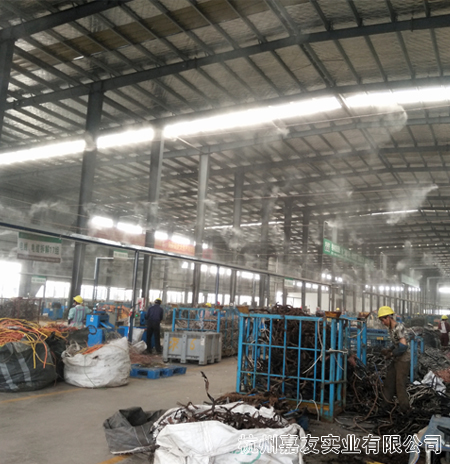 高压喷雾降温降尘设备案例4 高压喷雾降温降尘设备案例4