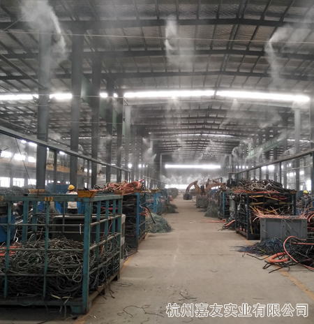 高压喷雾降温降尘设备案例6 高压喷雾降温降尘设备案例6