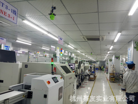 厦门某电子SMT车间加湿案例图3 厦门某电子SMT车间加湿案例图3