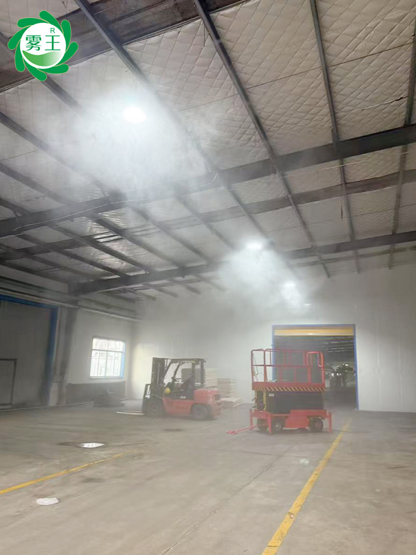 板材车间高压微雾加湿器 (4)