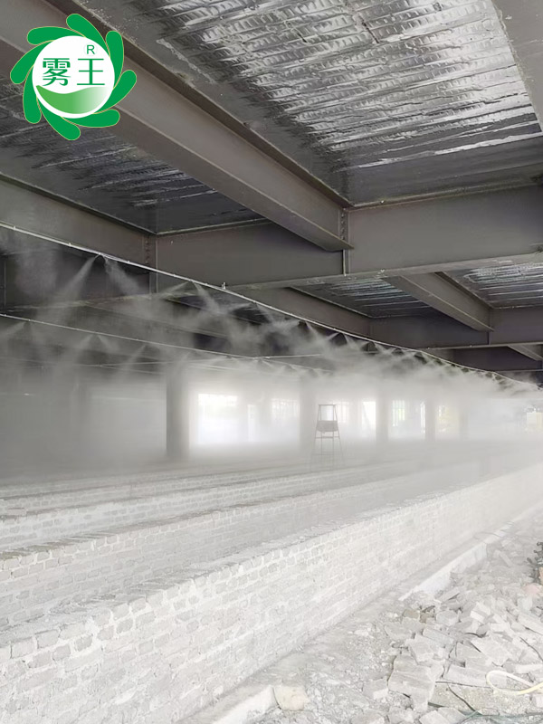 砖石成品仓库高压微雾加湿器 (5)