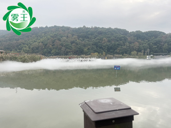 咖啡店湖面雾森系统 (1)